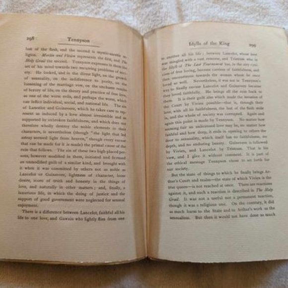 10% OFF Antique-TENNYSON His Art and Relation to Modern Life-Stepford A. Brooke - Picture 8 of 12